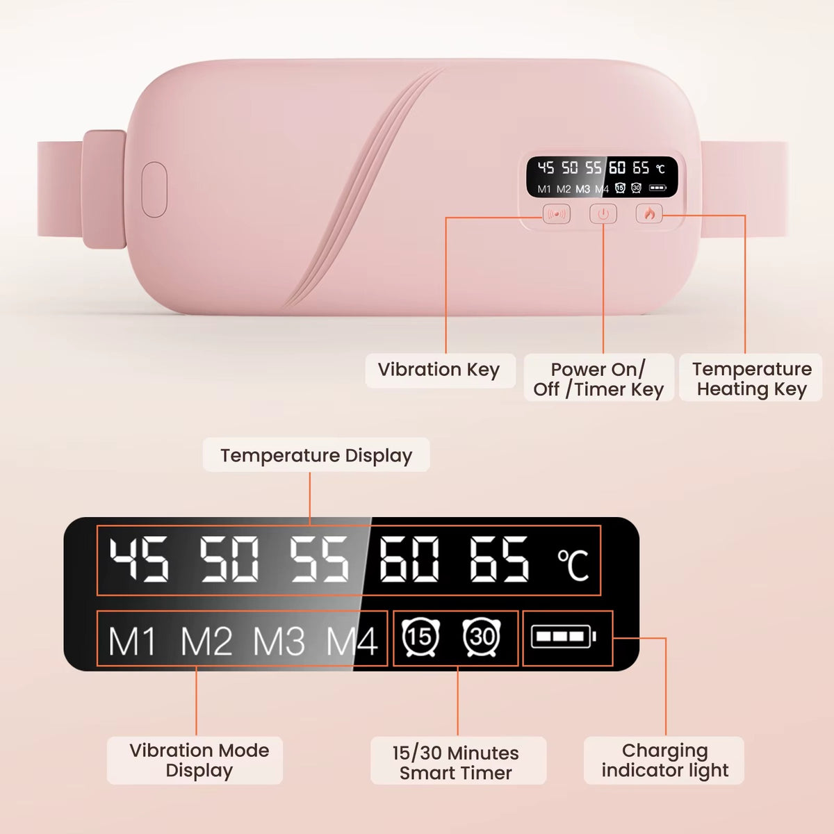 Menstrual Heating Pad for for Cramps Period Relief